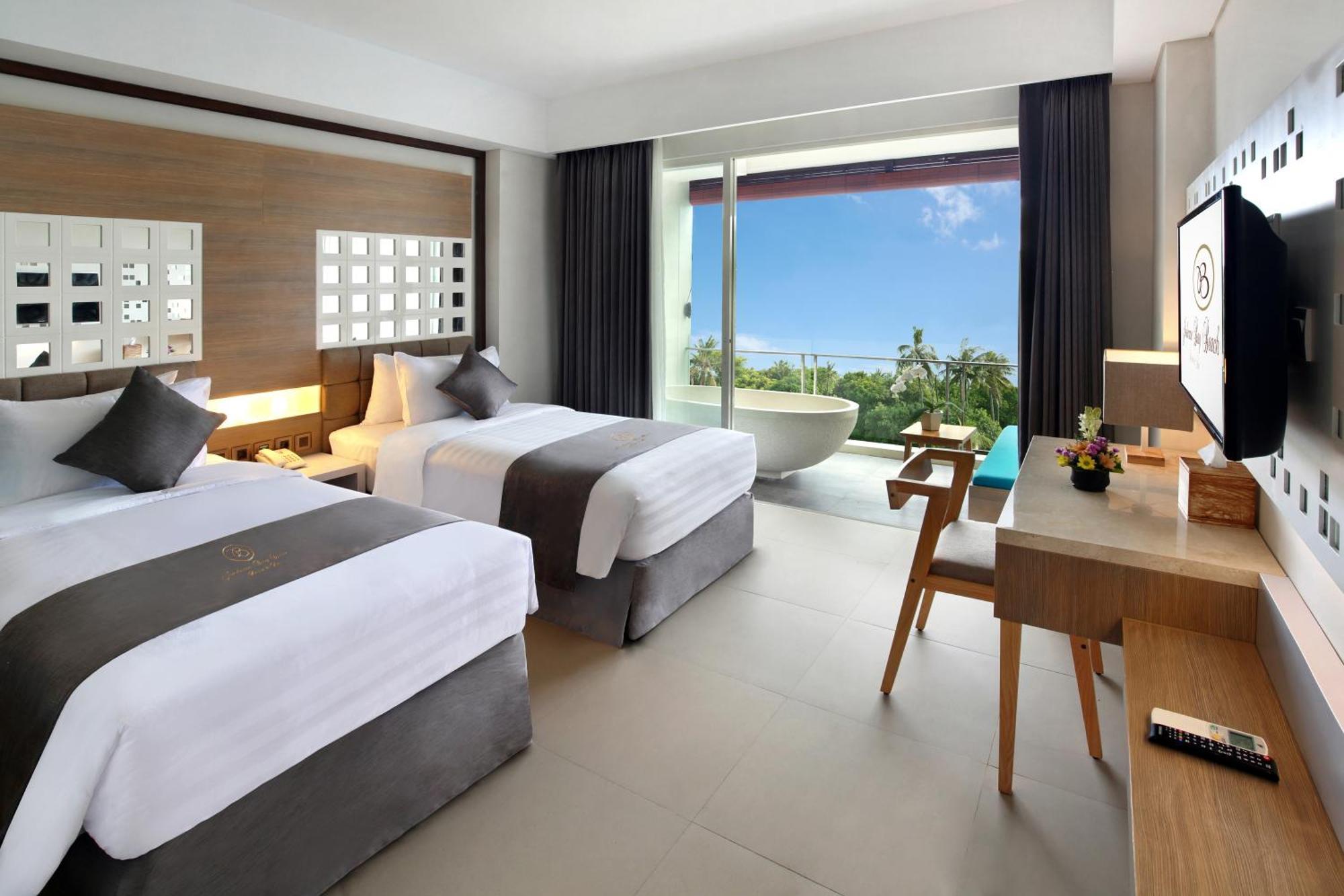 Puspanjali Deluxe Double or Twin Room Pool View